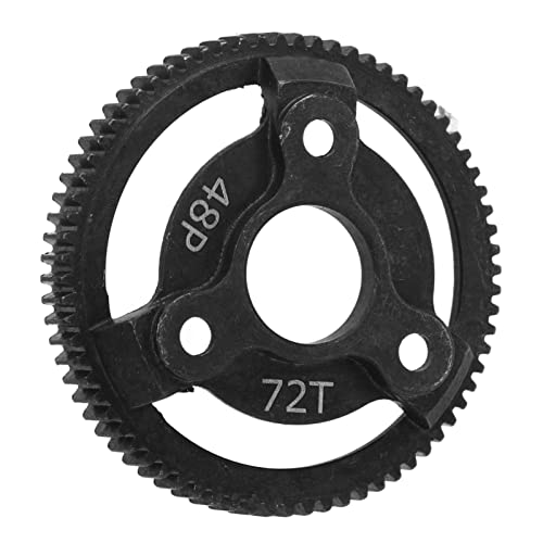 48p Stahlsporn Zahnrad Gehärteter RC -Stahlsporngetriebe für Slash 1/10 RC -Auto Autoteile 83T PUR Zahnrad Ist geeignet. (72T) von CFTGIW