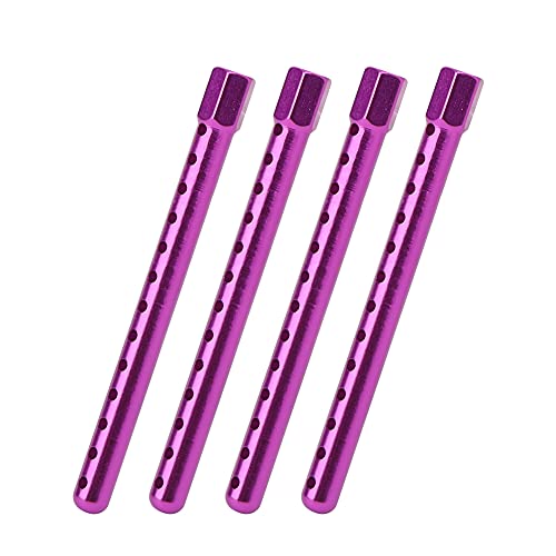 4pcs Car Shell Säule Anpassung für HSP 94102/94122 /94103/94123 1/10 RC Car MODELGOLD GNED für HSP 94102 / Shell Säule 1/10 Columnrc (PURPLE) von CFTGIW