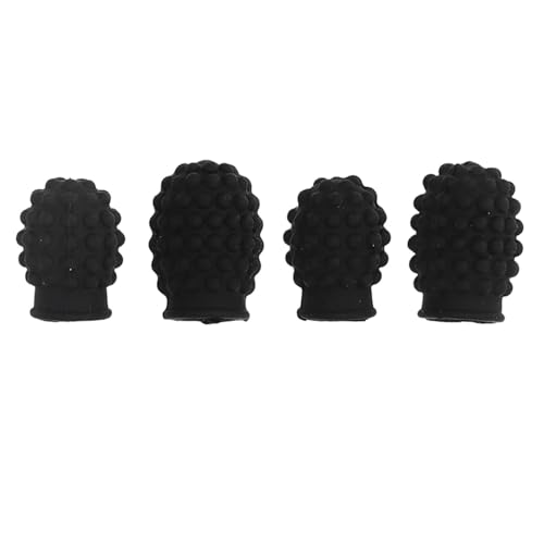 4pcs S Set Silikon T Dämpfer Percussion Instrument Drums Abdeckung Strument Trommel Abdeckung S Set TipSsilicon Drums TipSsilicon Tips DampenerStrument von CFTGIW