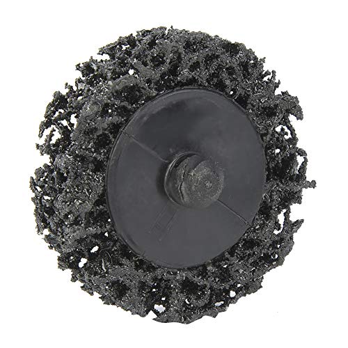 5pcs 2i 50 Mm Poly St CD Rollenschloss Schleifradfarbe Remover Int Remover Schleifscheibenrollenscheibe Schleifscheibenscheibe Schleifscheibe Schleifscheibe 50 Mm Rollen (2 Zoll schwarz) von CFTGIW