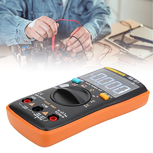 AN113D 6000 Zählt Digitaler Multimeter -Transistor -Tester Autospannungstest Geräte Black Kapazität. Für Multimeterdigital Multimeteran113dlcd Multimetertransistor Tester (ORANGE) von CFTGIW