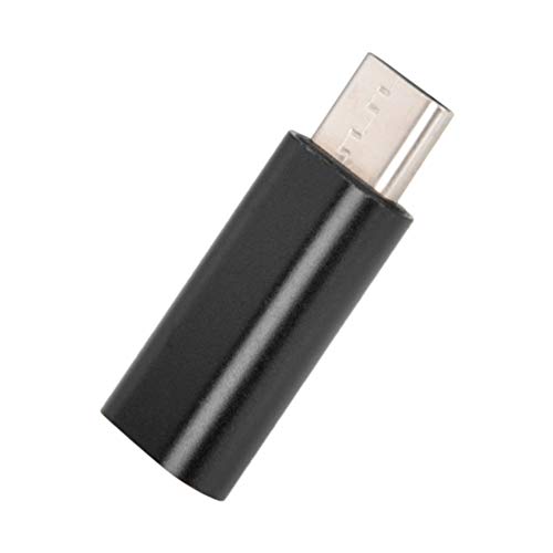 Aluminiumlegierung Typ C Bis 3,5 Mm EIN Kabelkopfhörer EIN Stecker Typ C Kopfhörer Kopfhörer - -Conn Kabel. Leichte Übung (Black) von CFTGIW