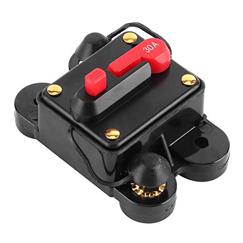 Autosystem Fuseseholder Automatischer Leistungsschalter 12V? 24 V DC Auto -Boot Stereoschutz 40A, 78x58x38 Mm an Systeme, die A zu Systemen Rost (A(30A)) von CFTGIW