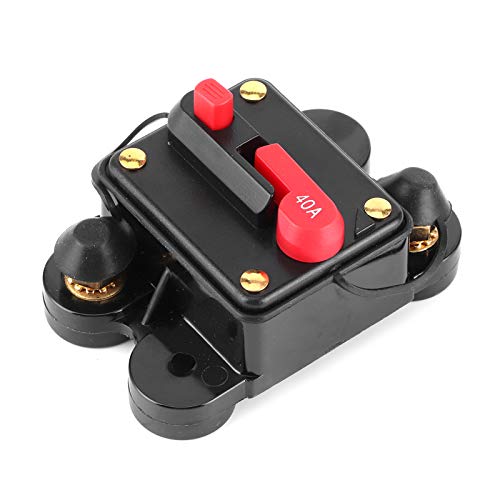 Autosystem Fuseseholder Automatischer Leistungsschalter 12V? 24 V DC Auto -Boot Stereoschutz 40A, 78x58x38 Mm an Systeme, die A zu Systemen Rost (B(40A)) von CFTGIW