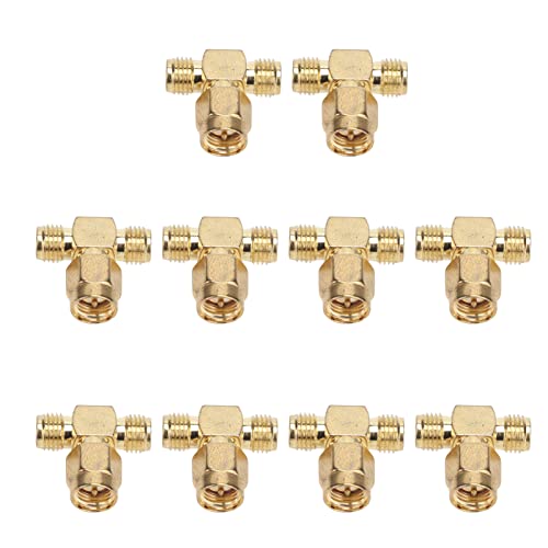 CFTGIW 10 PCs SMA Tee Eine Breite Bandbreite eines SMA -Koax -Anschlusses für Systemanschluss für System Tee Adaptersma Conneorrrrf Connectorsma Connectorsma Coax Connector CFTGIW 10 PCs SMA Tee Eine Breite Bandbreite eines SMA -Koax -Anschlusses für Systemanschluss für System Tee Adaptersma Conneorrrrf Connectorsma Connectorsma Coax Connector von CFTGIW