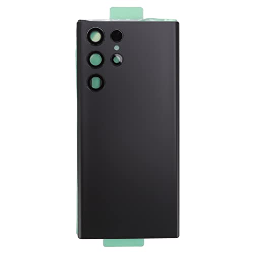 CFTGIW Hinterglasabdeckung Ersatz Batterie -Tür -Gehäuse Heckplatte für Ultra 5G S908U S908F Schwarz Unsere Zeit und Energie. Rückenglas Vertiefung Glas Batterie DoorRplacement Rücken (Black) von CFTGIW