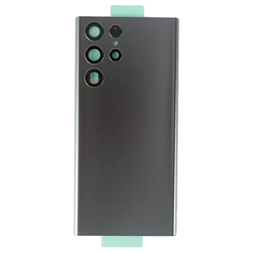 CFTGIW Hinterglasabdeckung Ersatz Batterie -Tür -Gehäuse Heckplatte für Ultra 5G S908U S908F Schwarz Unsere Zeit und Energie. Rückenglas Vertiefung Glas Batterie DoorRplacement Rücken (Silbergrau) von CFTGIW