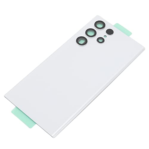 CFTGIW Hinterglasabdeckung Ersatz Batterie -Tür -Gehäuse Heckplatte für Ultra 5G S908U S908F Schwarz Unsere Zeit und Energie. Rückenglas Vertiefung Glas Batterie DoorRplacement Rücken (White) von CFTGIW