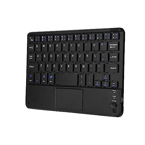 CFTGIW UltraSlim -Tastatur mit Touchpad für Win P, Kompaktes Design Ermöglicht Einfache Aufbewahrung und Verwendung auf Reisen mit PC, Tablet. Hohe Gesamtleistung X Scherenschalter von CFTGIW