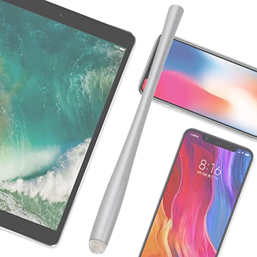 CFTGIW W3L Slim Body Multifunktion Stylus Touch SC Drawin 8A Silberfaser -Stoffstift -Tipp Smartphones Compact Stylustouch SC Stylustouch Zeichnen Pendrawing Stylusstylus Pen (SILVER) von CFTGIW