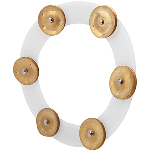 Cymb Hi Hat Tambourin Set Hi Cymb Hi Hat Tambourin Set Stainl Steel Bells Percussion Instrument Accessoiresgold Zum Klang Erlebnis Jingle Jedes Ihr Dankeschön Fachmännisch mit Sound (SILVER) (GOLD) von CFTGIW
