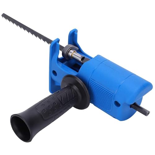 Elektromodifizierter Sägeanhang Elektrischer Bohrer für den Sägeadapter Elektrischer Bohrer mit Sägen -Ersatz -Schneidwerkzeug für Holz/PVC/Metall Bis etc. (4 Set Blades) von CFTGIW