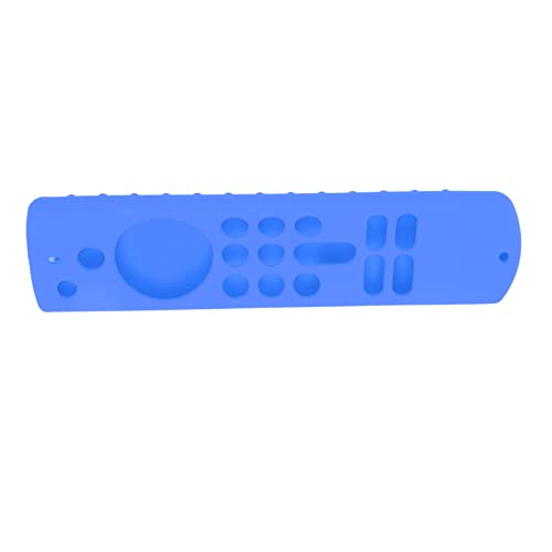 Fernbedienungs -Silikon -Cover für TV S Slip Silicon Schutzhülle mit Lanyard 3rd Gen Grey Cover für TV StickRemote St Precutout Tasten (Blue) von CFTGIW