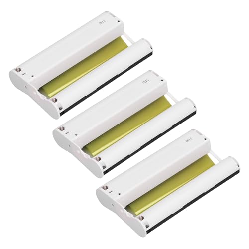 KP 108in 3pcs Farbtintenpatronen 108pcs 4 X 6in Foto -Set für SELPHY CP1300 CP1500 CP1200 CP1000 -Paket enthalten: 3 Farbtintenpatronen und 108 Postkartengröße von CFTGIW