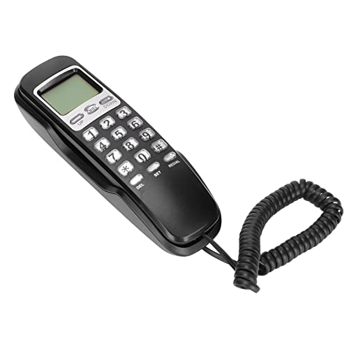 KXT3333CID Corded W Phone Multifunktion R W Mountable Telefon mit LCD -Display füR Hotel - FFICIK (Black) von CFTGIW