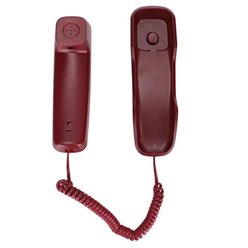 KXT3333CID Corded W Phone Multifunktion R W Mountable Telefon mit LCD -Display füR Hotel - FFICIK (Rot) von CFTGIW