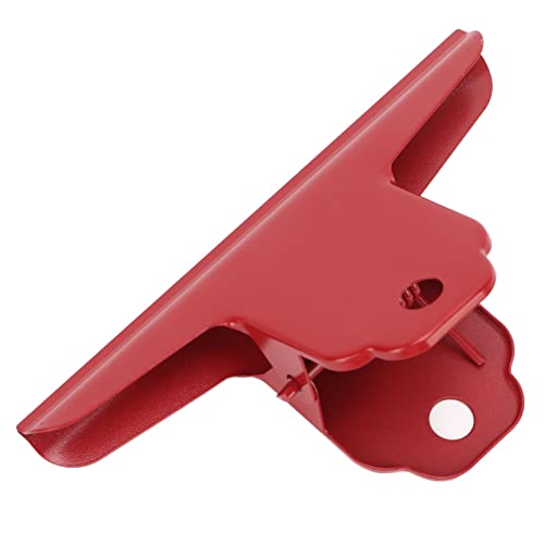 Metallclip -Metallmaterial Strong G Widerstandsfähiger Großer Büroordnerclip für Home School OfficePurple Fähig und Einfach zu Verwenden Metall Clipmetal Clamp/Holder -Schicht Clipsoffice Ordner (Rot) von CFTGIW