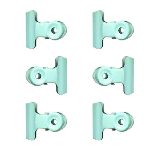 Metallscharnierclips Clipsmetal F 8pcs Metallscharnier -Clips Abgerundete Kopfverhütung Klemmen Dateiklemmen Für Tickettest Roseate Ihre Entwurfsfunktion Clips Design Ihre Unbeschädigung (#1) von CFTGIW