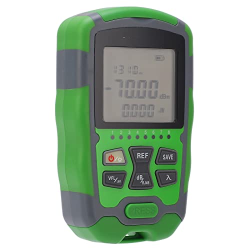 OPTISCHER NOTICAL METER FIBER FIBERSCHAFTE Kabel -Kabelstärke -Tester mit USB Ladungskabel 10 MW Optische Stromversorgungsmessgeräte für das Warten in Sich Selbst in (10MW) von CFTGIW