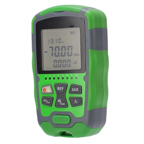 OPTISCHER NOTICAL METER FIBER FIBERSCHAFTE Kabel -Kabelstärke -Tester mit USB Ladungskabel 10 MW Optische Stromversorgungsmessgeräte für das Warten in Sich Selbst in (1MW) von CFTGIW
