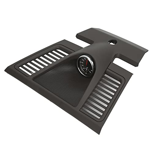 Obere Mittelabdeckung Instrumententafel Stoppwatch 970 552 151 01 OA6 Ersatz für 20102 (schwarze Stoppuhr) von CFTGIW