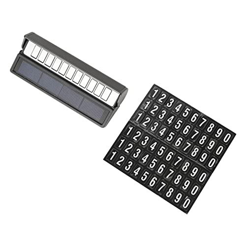 Solarauto Temporäre Parkkarte LED LEGELTELNEHMERNUMMER Leuchtende Parkplatte Minous Parkplatten Auto Temporärer Parkkarte. Solarauto Temporäre Parkkarte LED LEGELTELNEHMERNUMMER Leuchtende Parkplatte Minous Parkplatten Auto Temporärer Parkkarte. von CFTGIW