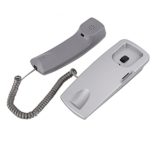 T555 W Mounted Telefon Caller ID Hotel Telefon mit LCD -Display -Hintergrundbeleuchtung Hat eine Lebensdauer. Telefonhanging Telefonhome Telephonelcd Display (Grey) von CFTGIW