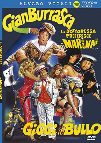 Alvaro Vitali - Giggi il bullo + La dottoressa preferisce i marinai + Gian Burrasca [3 DVDs] [IT Import] von CG ENTERTAINMENT SRL