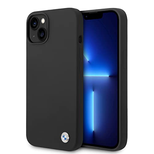 BMW BMHCP14SSILBK hülle für iPhone 14 6,1" schwarz/Black Silicone Metal Logo BMW BMHCP14SSILBK hülle für iPhone 14 6,1" schwarz/Black Silicone Metal Logo von CG MOBILE