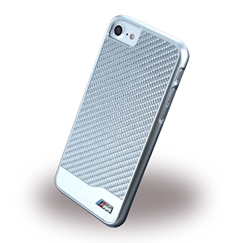 BMW BMHCP7MDCS Sport Hart Schutzhülle für Apple iPhone 7 Carbon und Aluminium Silber von BMW