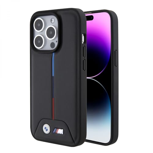 BMW BMHCP15L22PVTK Hülle für iPhone 15 Pro 6.1" Schwarz hardcase Quilted Tricolor BMW BMHCP15L22PVTK Hülle für iPhone 15 Pro 6.1" Schwarz hardcase Quilted Tricolor von CG MOBILE