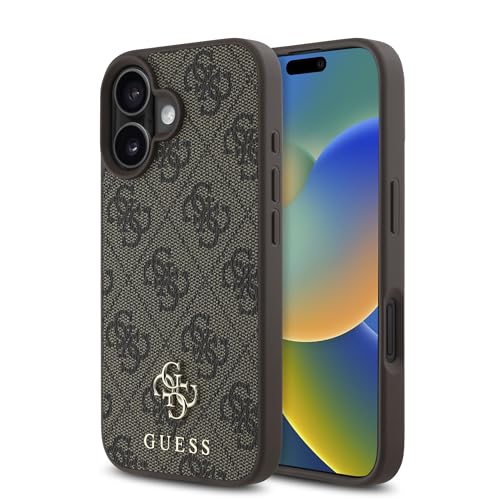 CG MOBILE Guess 4G Small Classic Hülle für iPhone 16 6.1" kompatibel mit MagSafe Braun CG MOBILE Guess 4G Small Classic Hülle für iPhone 16 6.1" kompatibel mit MagSafe Braun von CG MOBILE
