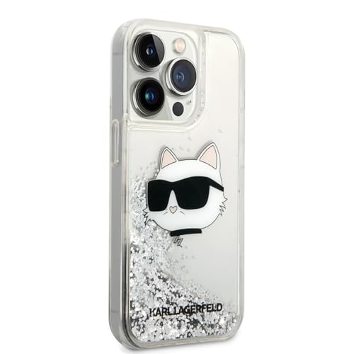 CG MOBILE Karl Lagerfeld KLHMP15XLGKCSGH Hülle für iPhone 15 Pro Max 6.7" transparent Liquid Glitter Karl&Choupette Head CG MOBILE Karl Lagerfeld KLHMP15XLGKCSGH Hülle für iPhone 15 Pro Max 6.7" transparent Liquid Glitter Karl&Choupette Head von CG MOBILE