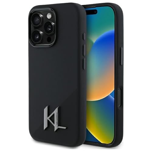 CG MOBILE Karl Lagerfeld KLHMP16XSCMKMPCK Hülle für iPhone 16 Pro Max 6.9" Schwarz hardcase Silicone Shadow Metal Initial CG MOBILE Karl Lagerfeld KLHMP16XSCMKMPCK Hülle für iPhone 16 Pro Max 6.9" Schwarz hardcase Silicone Shadow Metal Initial von CG MOBILE