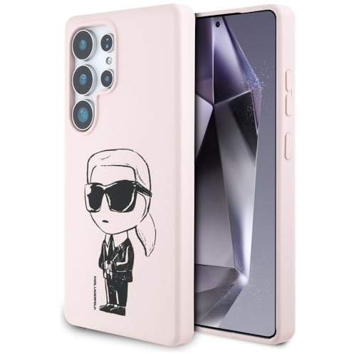 CG MOBILE Karl Lagerfeld Silicone Graffiti Ikonik Printed Logo Hülle für Samsung Galaxy S25 Ultra kompatibel mit MagSafe Rosa CG MOBILE Karl Lagerfeld Silicone Graffiti Ikonik Printed Logo Hülle für Samsung Galaxy S25 Ultra kompatibel mit MagSafe Rosa von CG MOBILE