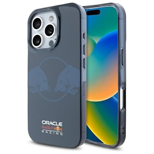 CG MOBILE Red Bull IML Two Bulls kompatibel mit MagSafe Hülle für iPhone 16 Pro (Marine) von CG MOBILE