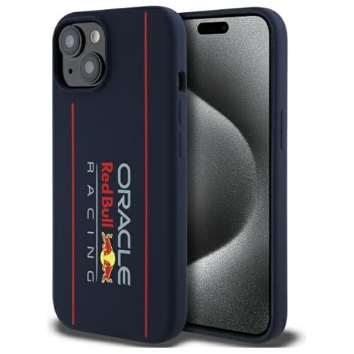 CG MOBILE Red Bull RBHMP15S24SIOLRV Hülle für iPhone 15 6.1 Zoll Marineblau Lizenziert Silicone Vertical Logo kompatibel mit MagSafe CG MOBILE Red Bull RBHMP15S24SIOLRV Hülle für iPhone 15 6.1 Zoll Marineblau Lizenziert Silicone Vertical Logo kompatibel mit MagSafe von CG MOBILE