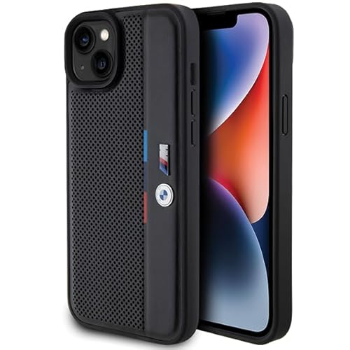 CG MOBILE BMW BMHCP15M23PUPVK Hülle für iPhone 15 Plus / 14 Plus 6.7" Schwarz hardcase Perforated Tricolor Line CG MOBILE BMW BMHCP15M23PUPVK Hülle für iPhone 15 Plus / 14 Plus 6.7" Schwarz hardcase Perforated Tricolor Line von CG MOBILE