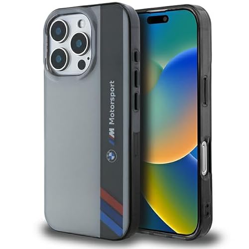 CG MOBILE BMW BMHCP16X23HTFEG Hülle für iPhone 16 Pro Max 6.9" grau hardcase Motosport IML Vertical Stripe CG MOBILE BMW BMHCP16X23HTFEG Hülle für iPhone 16 Pro Max 6.9" grau hardcase Motosport IML Vertical Stripe von CG MOBILE