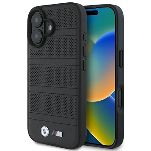 CG Mobile BMW BMHMP16S23PUSPK Hülle für iPhone 16 6.1" Schwarz hardcase M Perforated and Stitched Line CG Mobile BMW BMHMP16S23PUSPK Hülle für iPhone 16 6.1" Schwarz hardcase M Perforated and Stitched Line von CG MOBILE
