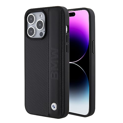 CG Mobile BMW Schutzhülle für iPhone 15 Pro Max – Lederhülle mit Zeichenstruktur und Streifenmuster – kratzfest, sturzfest – stoßfest – vollständig schlanke Stoßstangen-Rückabdeckung für iPhone 15 Pro CG Mobile BMW Schutzhülle für iPhone 15 Pro Max – Lederhülle mit Zeichenstruktur und Streifenmuster – kratzfest, sturzfest – stoßfest – vollständig schlanke Stoßstangen-Rückabdeckung für iPhone 15 Pro von CG MOBILE