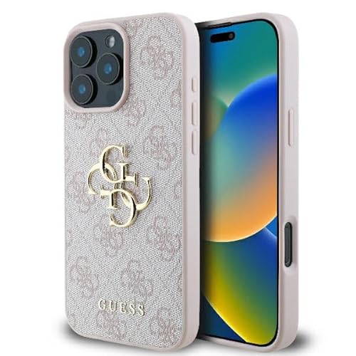 CG Mobile Guess GUHCP16L4GMGPI hülle für iPhone 16 Pro 6.3" Rosa hardcase 4G Big Logo CG Mobile Guess GUHCP16L4GMGPI hülle für iPhone 16 Pro 6.3" Rosa hardcase 4G Big Logo von CG MOBILE