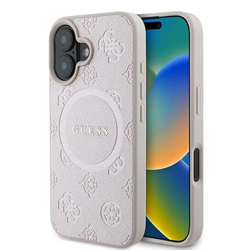 CG Mobile Guess GUHMP16MPSAPSMEP Hülle für iPhone 16 Plus 6.7" Rosa hardcase Saffiano Peony Classic Logo CG Mobile Guess GUHMP16MPSAPSMEP Hülle für iPhone 16 Plus 6.7" Rosa hardcase Saffiano Peony Classic Logo von CG MOBILE