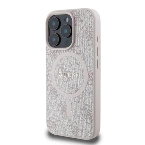 CG Mobile Guess GUHMP16XG4GFRP Hülle für iPhone 16 Pro Max 6.9" Rosa hardcase 4G Ring Classic Logo CG Mobile Guess GUHMP16XG4GFRP Hülle für iPhone 16 Pro Max 6.9" Rosa hardcase 4G Ring Classic Logo von CG MOBILE