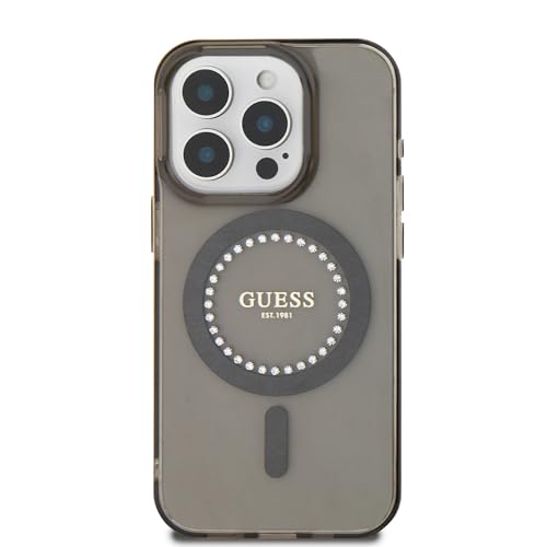 CG Mobile Guess GUHMP16XPFTDTEK hülle für iPhone 16 Pro Max 6.9" Schwarz hardcase IML Rhinestones CG Mobile Guess GUHMP16XPFTDTEK hülle für iPhone 16 Pro Max 6.9" Schwarz hardcase IML Rhinestones von CG MOBILE