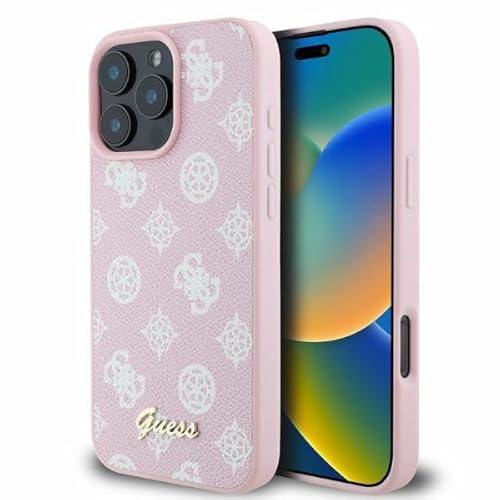 CG Mobile Guess GUHMP16XPGPYSP Hülle für iPhone 16 Pro Max 6.9" Rosa hardcase Peony Script CG Mobile Guess GUHMP16XPGPYSP Hülle für iPhone 16 Pro Max 6.9" Rosa hardcase Peony Script von CG MOBILE