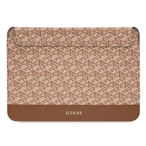 CG Mobile Guess Gcube Stripe Computerhülle 35,6 cm (14 Zoll), Braun von CG MOBILE