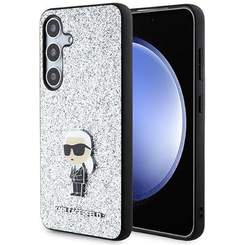 CG MOBILE Karl Lagerfeld KLHCS24SGCNPSG Hülle für S24 S921 Silber hardcase Fixed Glitter Ikonik Logo Metal Pin CG MOBILE Karl Lagerfeld KLHCS24SGCNPSG Hülle für S24 S921 Silber hardcase Fixed Glitter Ikonik Logo Metal Pin von CG MOBILE