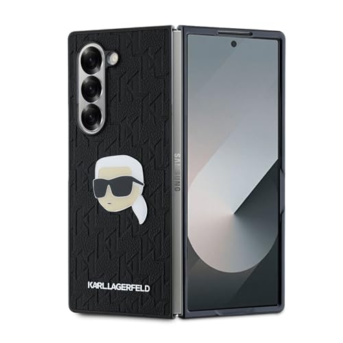 CG MOBILE Karl Lagerfeld KLHCZFD6PGKSKIHK hülle für Z Fold6 F956 Schwarz Saffiano Monogram Head Pin CG MOBILE Karl Lagerfeld KLHCZFD6PGKSKIHK hülle für Z Fold6 F956 Schwarz Saffiano Monogram Head Pin von CG MOBILE