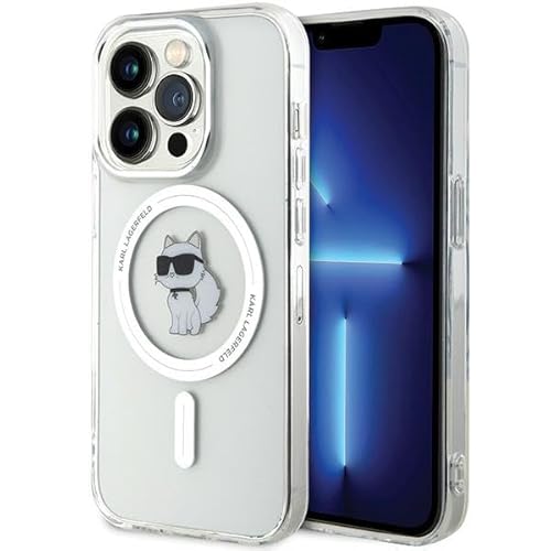 CG MOBILE Karl Lagerfeld KLHMP14XHFCCNOT Hülle für iPhone 14 Pro Max 6.7" transparent hardcase IML Choupette von CG MOBILE